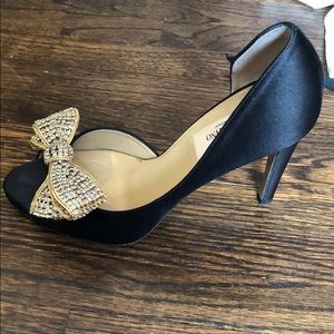 Gorgeous satin crystal Valentino heels!